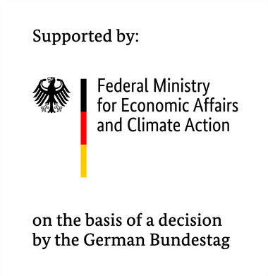 Supported by: Federal Ministry for Economic Affairs and Climate Action